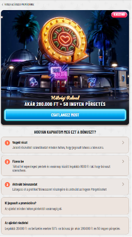 Wyns Hétvégi Reload Bónusz